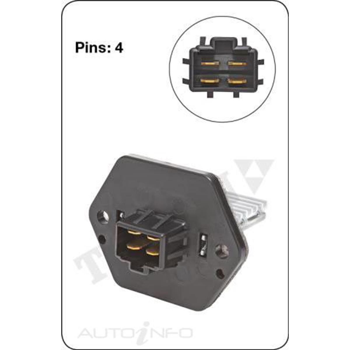 TRIDON HEATER FAN RESISITOR, , scanz_hi-res