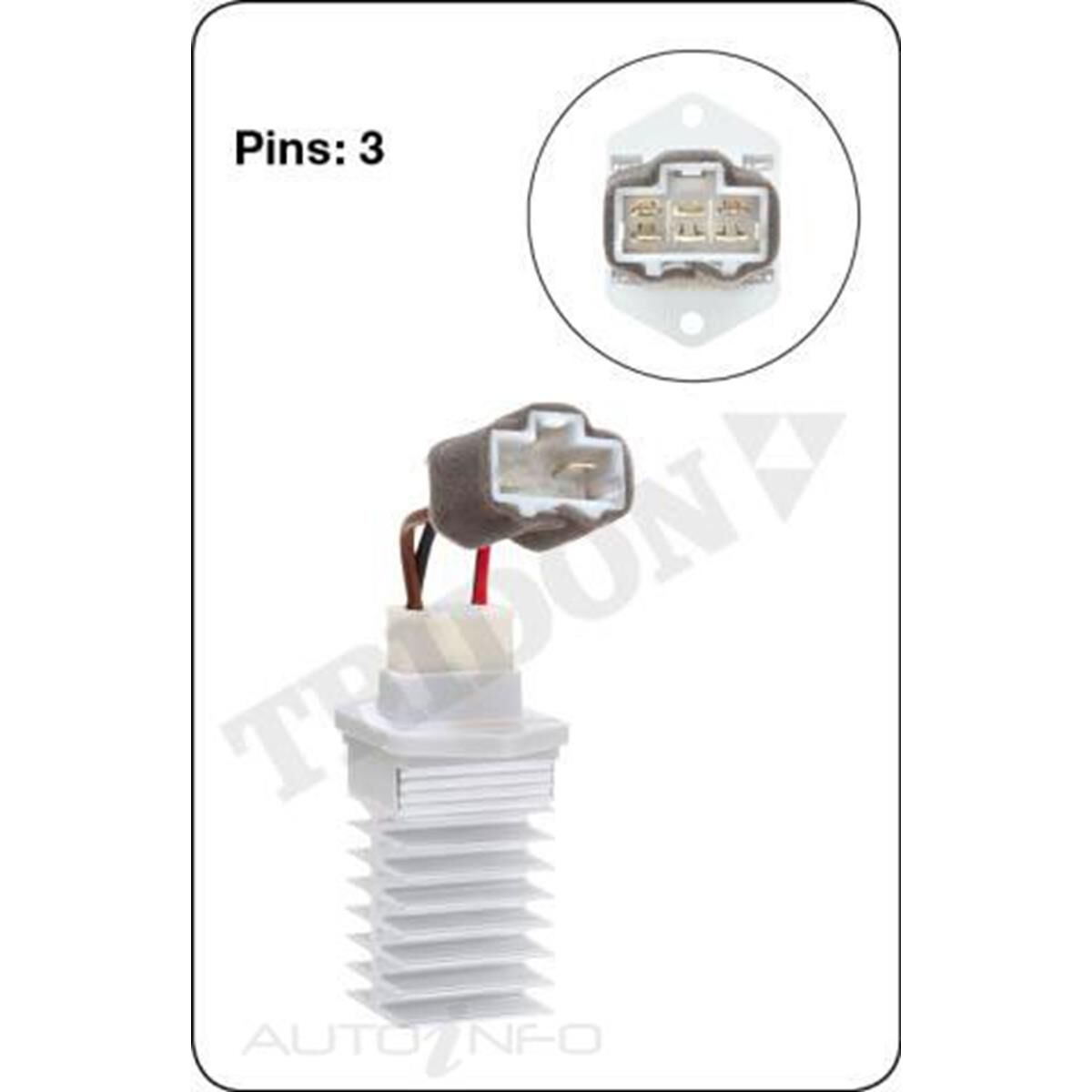 TRIDON HEATER FAN RESISITOR, , scanz_hi-res