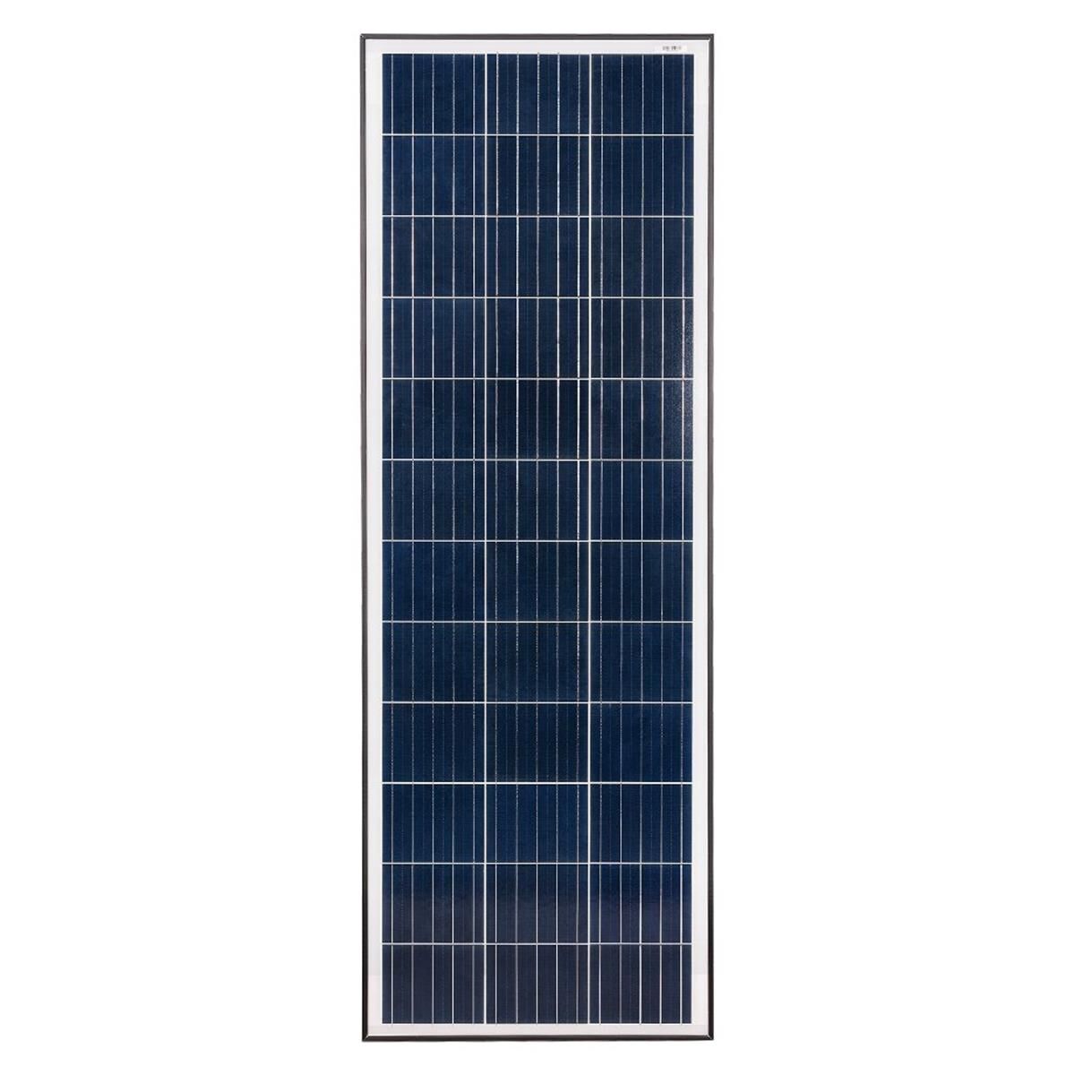 120W FIXED SLIM SOLAR PANEL 1578mm x 541mm x 35mm BLACK, , scanz_hi-res
