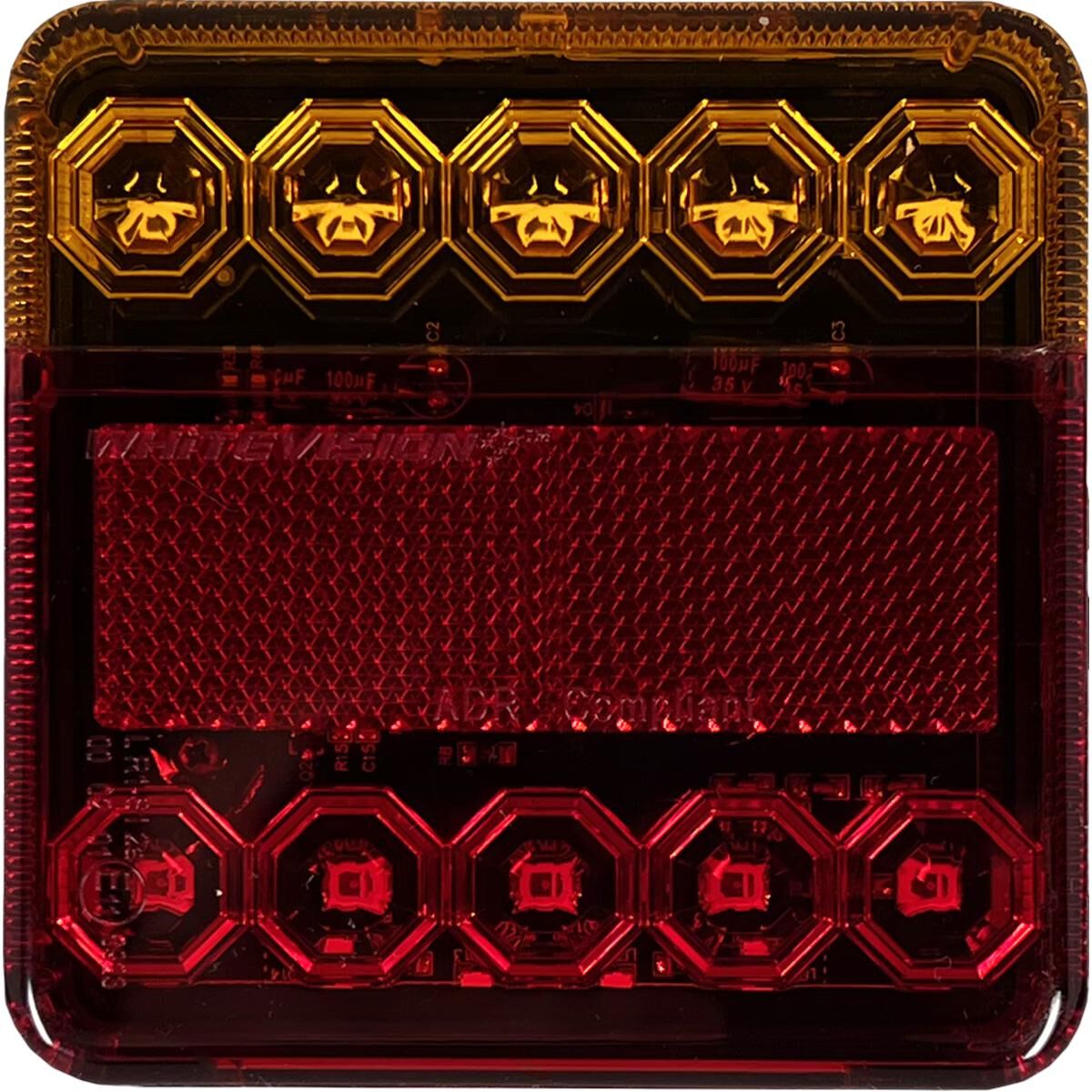 LEFT HAND LED COMBO TRAILER LAMP - STOP / TAIL / INDICATOR, , scanz_hi-res