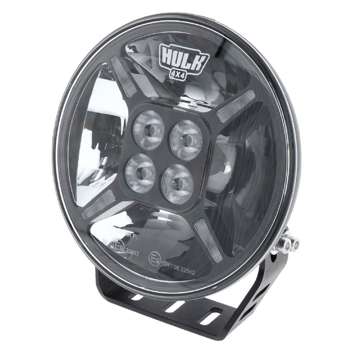 7" RND LED DRIVING LAMP DRIVNG BEAM 9-36V 60W BLACK 6,000Lms W/PARK LIGHT, , scanz_hi-res