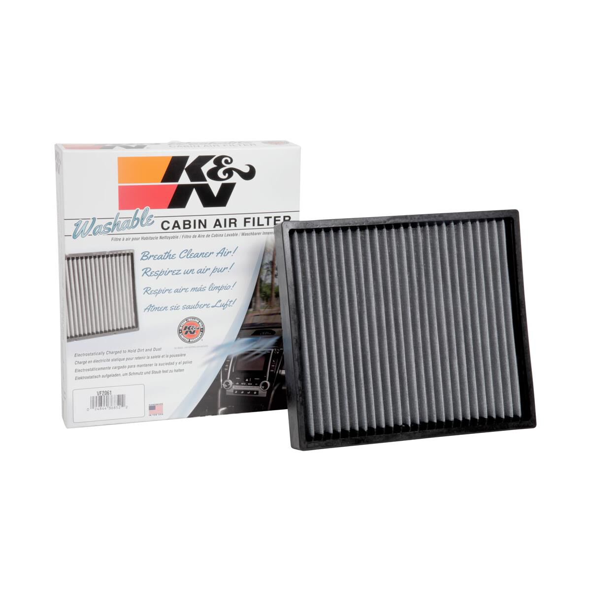 VF2061 K&N CABIN AIR FILTER, , scanz_hi-res