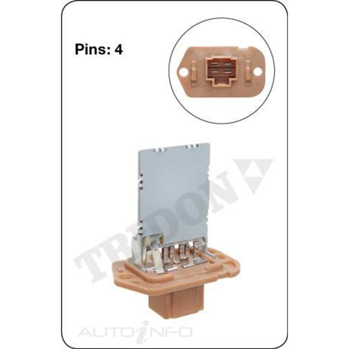 TRIDON HEATER FAN RESISITOR, , scanz_hi-res