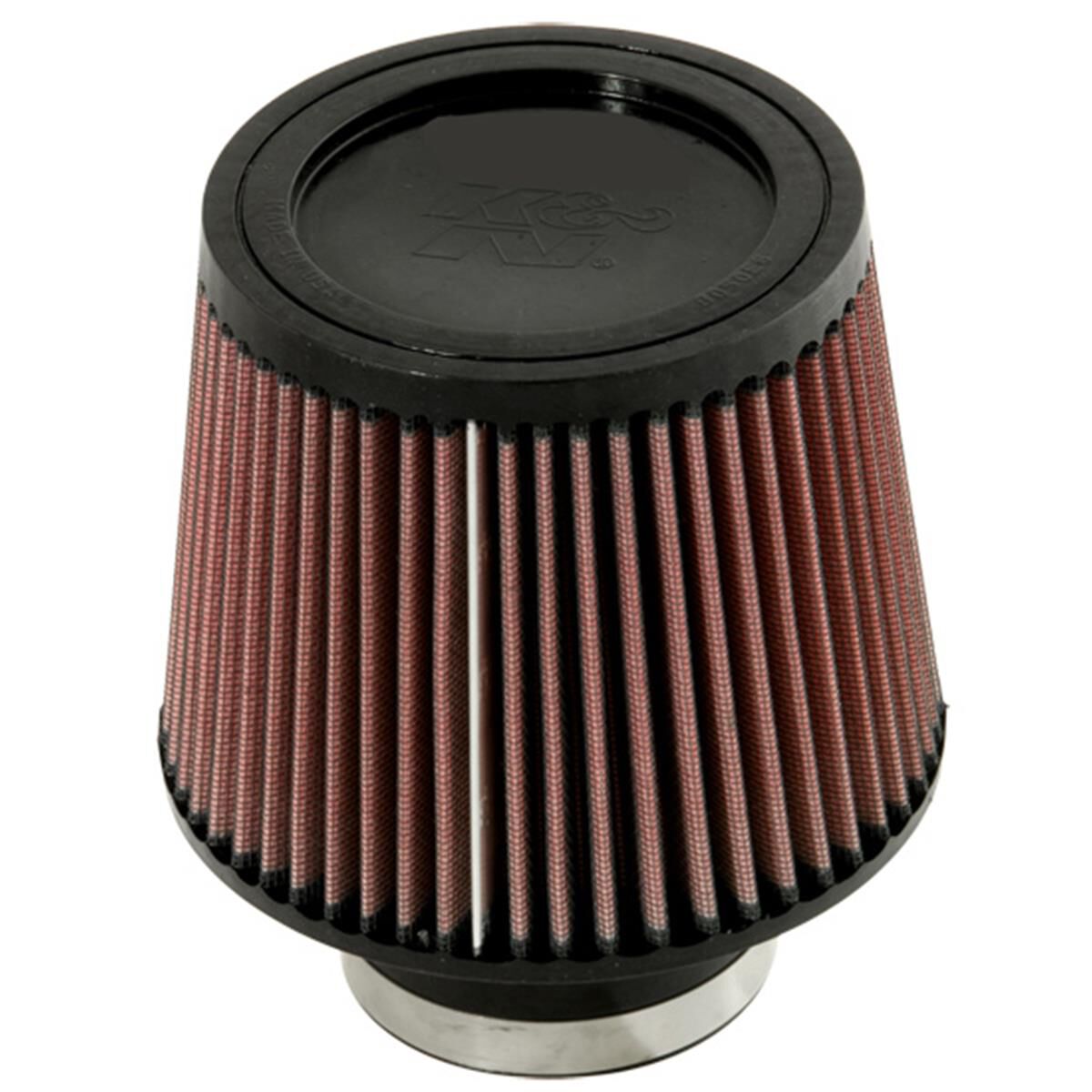 RU-5176 K&N UNIVERSAL CLAMP-ON AIR FILTER, , scanz_hi-res