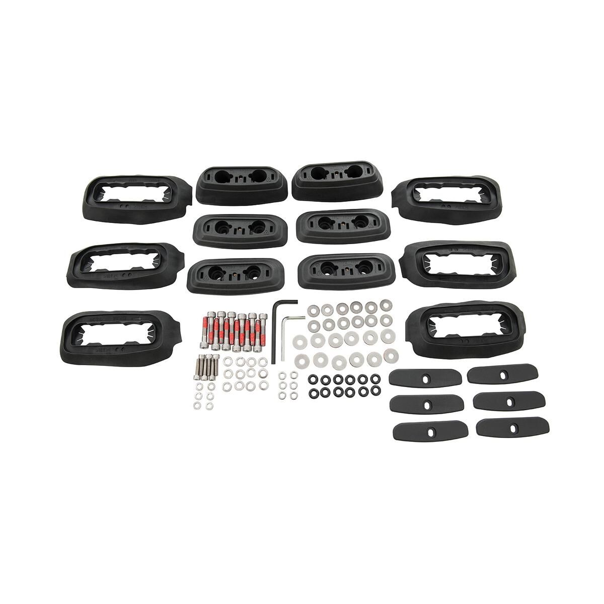 Rhino-Rack Base Kit to suit Prado 150 11/09 6Pcs - RCP23-BK, , scanz_hi-res