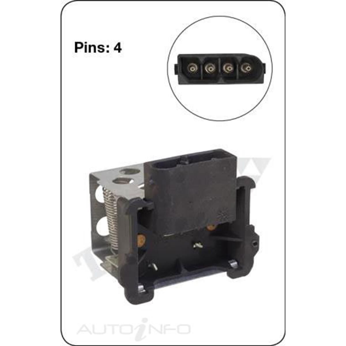 TRIDON HEATER FAN RESISITOR, , scanz_hi-res