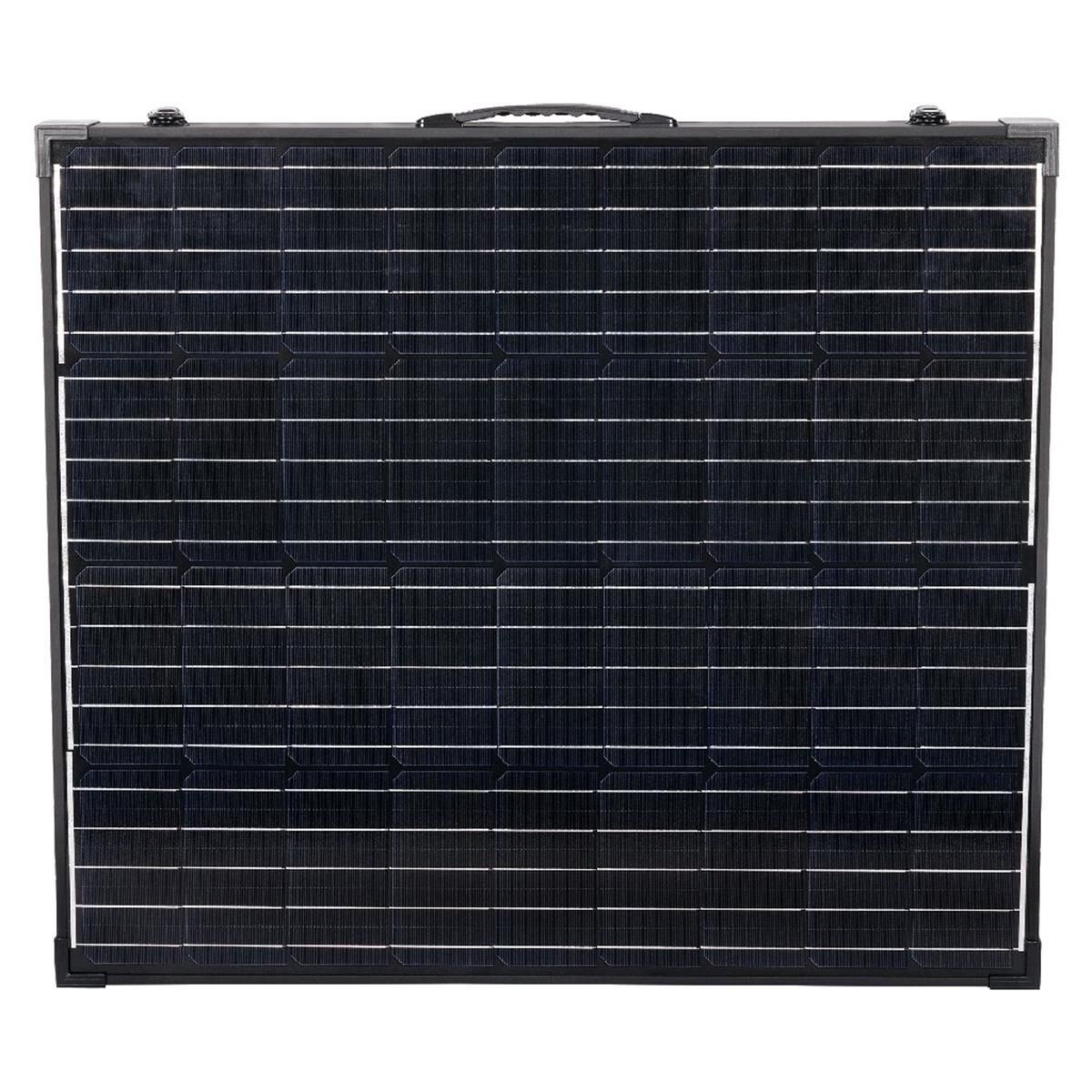 160W PORTABLE SOLAR PANEL KIT 1355mm x 780mm x 35mm BLACK, , scanz_hi-res