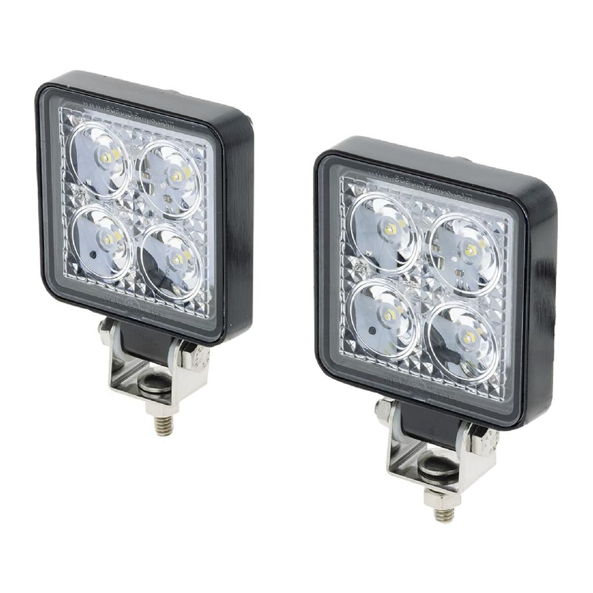 WORKLAMP KIT 12V INCL 2x LED W/LAMPS WITH 5m CABLE, PLUGS & CONNECTORS, , scanz_hi-res