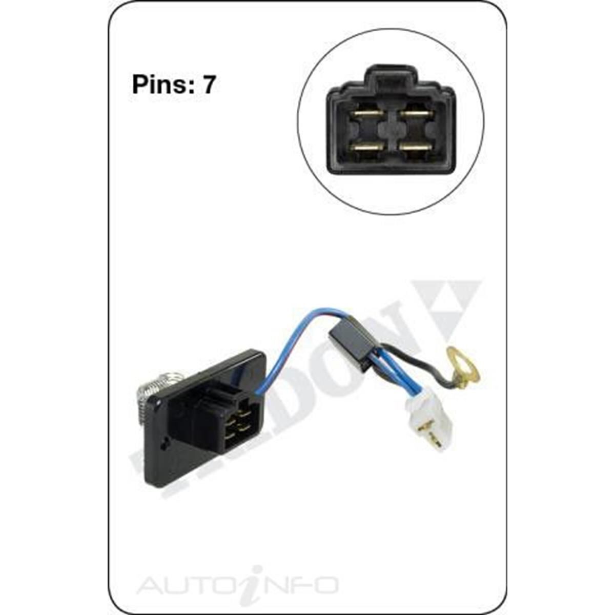 TRIDON HEATER FAN RESISITOR, , scanz_hi-res