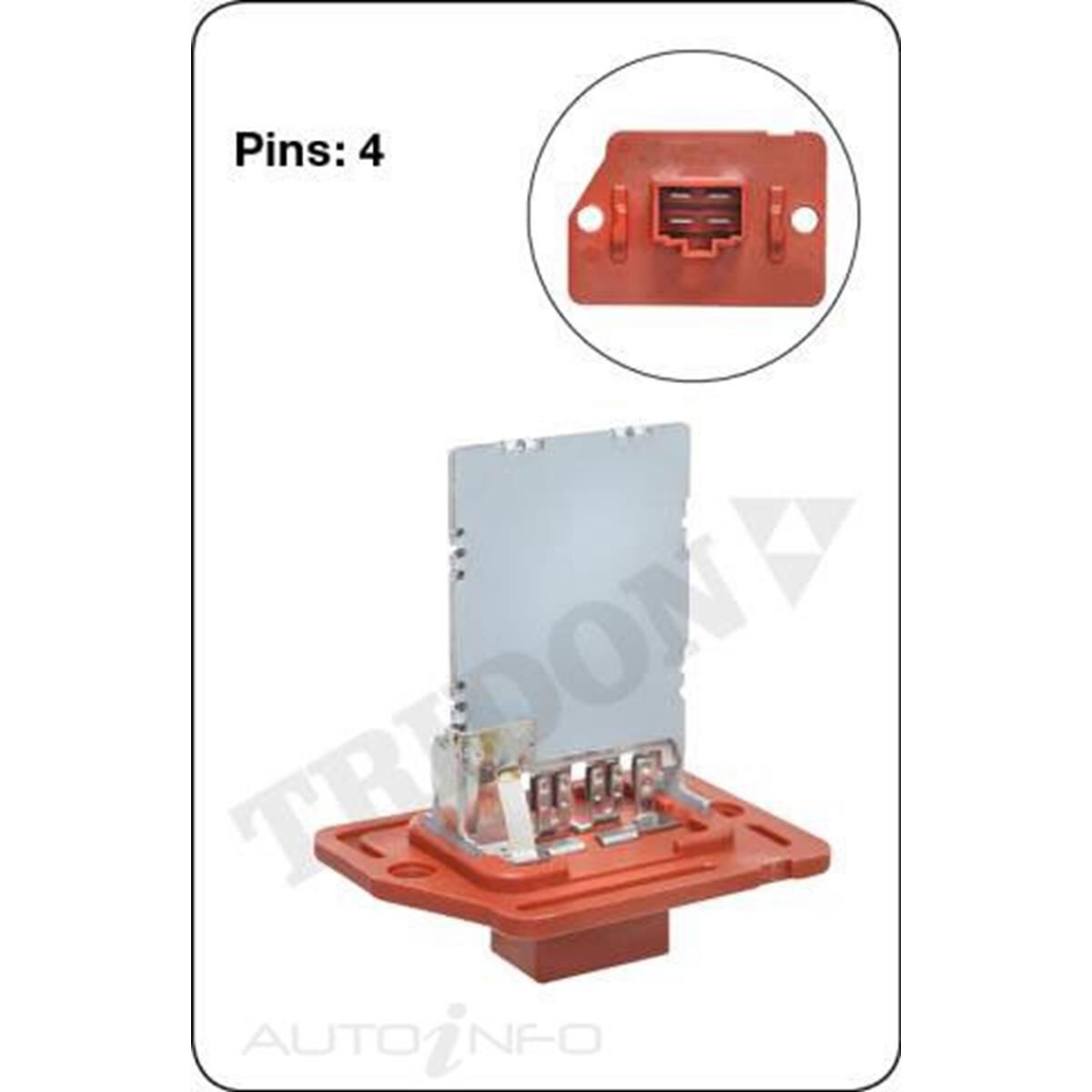 TRIDON HEATER FAN RESISITOR, , scanz_hi-res