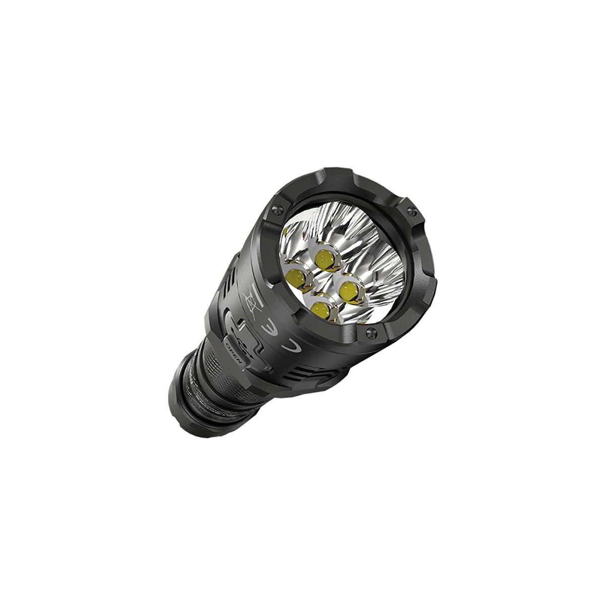 NITECORE RECHARGEABLE TACTICAL LED TORCH 4000 LUM WITH CERAMIC-TIPPED STRIKE BEZEL, , scanz_hi-res
