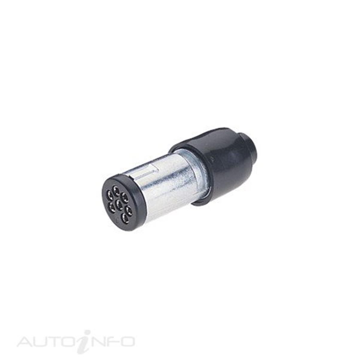 PLUG 7 PIN SMALL ROUND METAL PK20, , scanz_hi-res