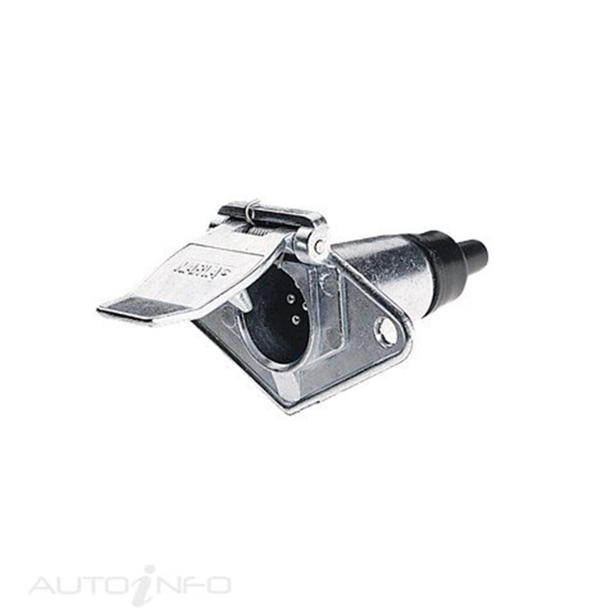 SOCKET 7 PIN SMALL ROUND METAL PK20, , scanz_hi-res