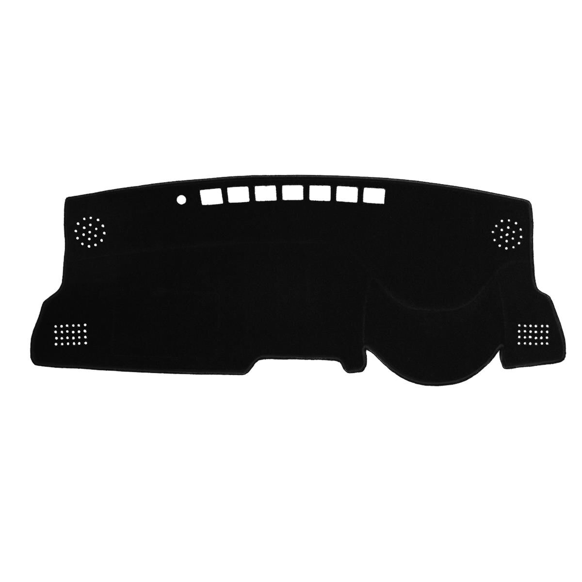 BLACK DASH MAT - TOYOTA COROLLA ASCENT/SPORT/SX 7/2018 - CURRENT WITHOUT HUD - 12T-BLACK, , scanz_hi-res