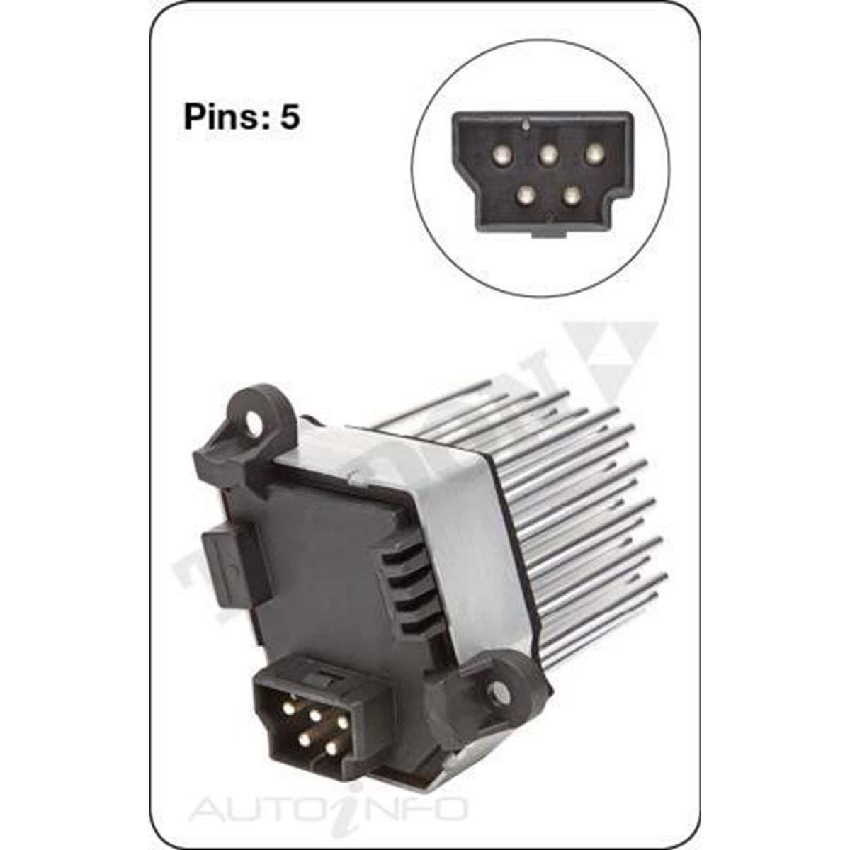 TRIDON HEATER FAN RESISITOR, , scanz_hi-res