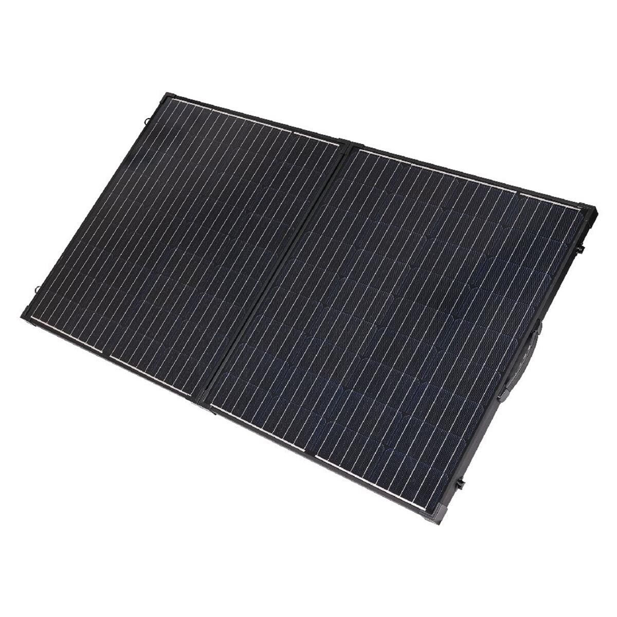 160W FOLDED SOLAR PANEL MONO 1355mm x 780mm x 35mm BLACK, , scanz_hi-res