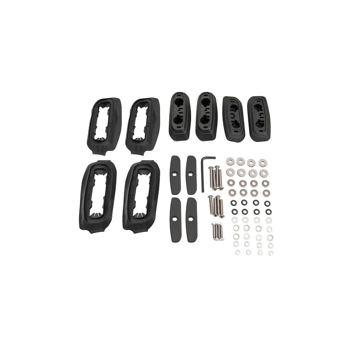 Rhino-Rack Base Kit to suit FJ Cruiser 3/11 4Pcs - RCP25-BK, , scanz_hi-res