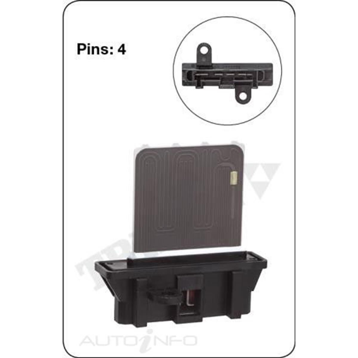 TRIDON HEATER FAN RESISITOR, , scanz_hi-res