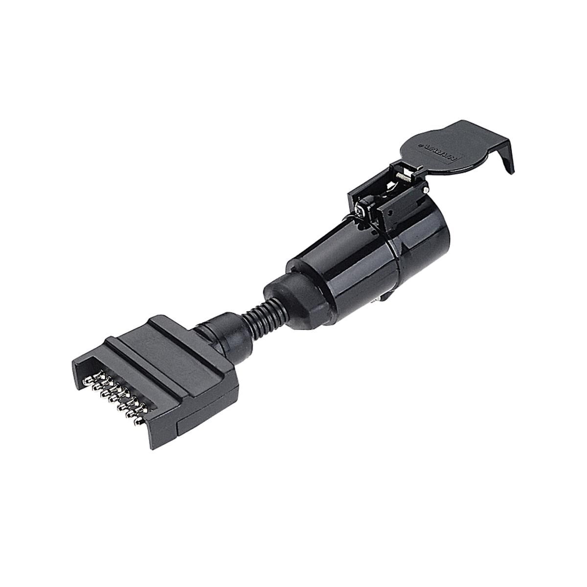 ADAPTOR 7 FLAT SKT TO 7 PIN ROUND, , scanz_hi-res