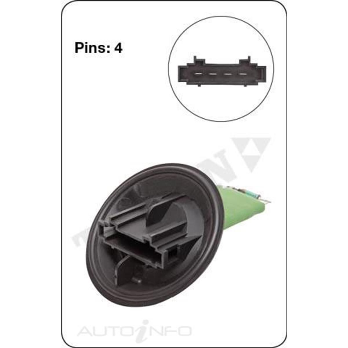 TRIDON HEATER FAN RESISITOR, , scanz_hi-res