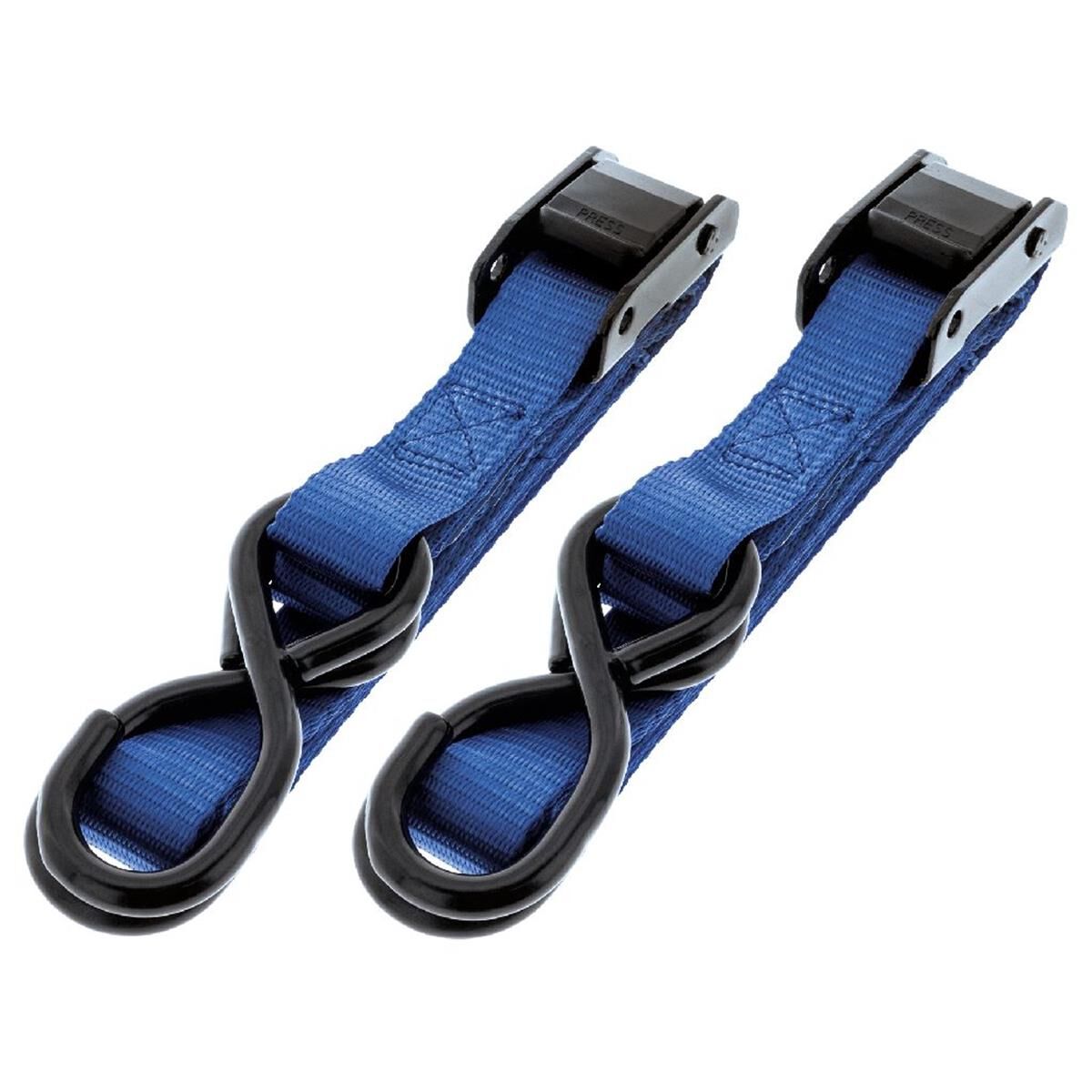QTY 2 CAMBUCKLE TIEDOWN 1.8m x 25mm 250kg LASHING CAPACITY  HULK 4x4, , scanz_hi-res