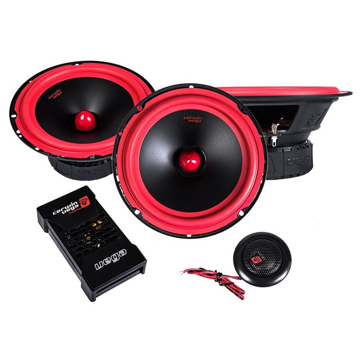 CERWIN VEGA 6.5" COMPONENT SPEAKERS 400W PAIR VEGA SERIES 2 WAY, , scanz_hi-res