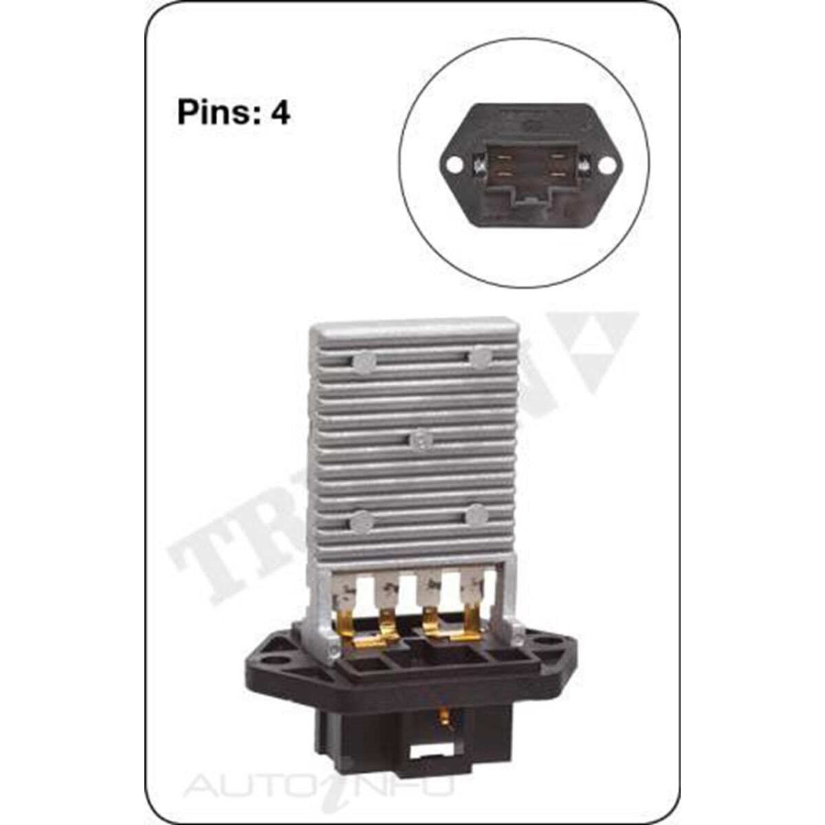 TRIDON HEATER FAN RESISITOR, , scanz_hi-res