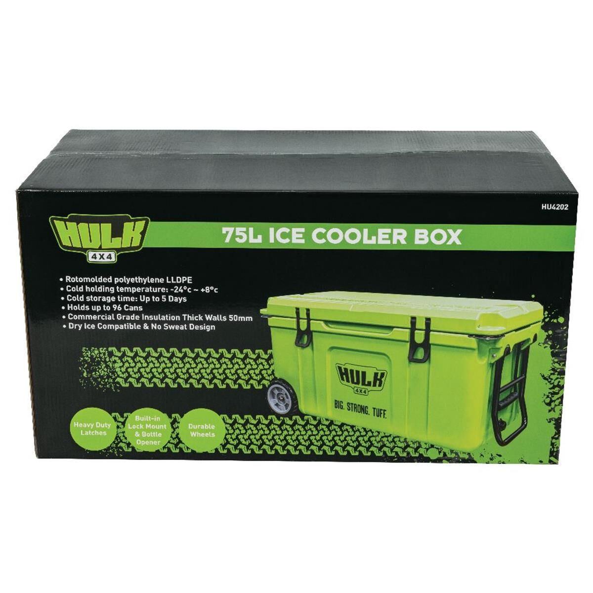 75L PORTABLE ICE COOLER BOX ON WHEELS & FOLDING HANDLE, , scanz_hi-res