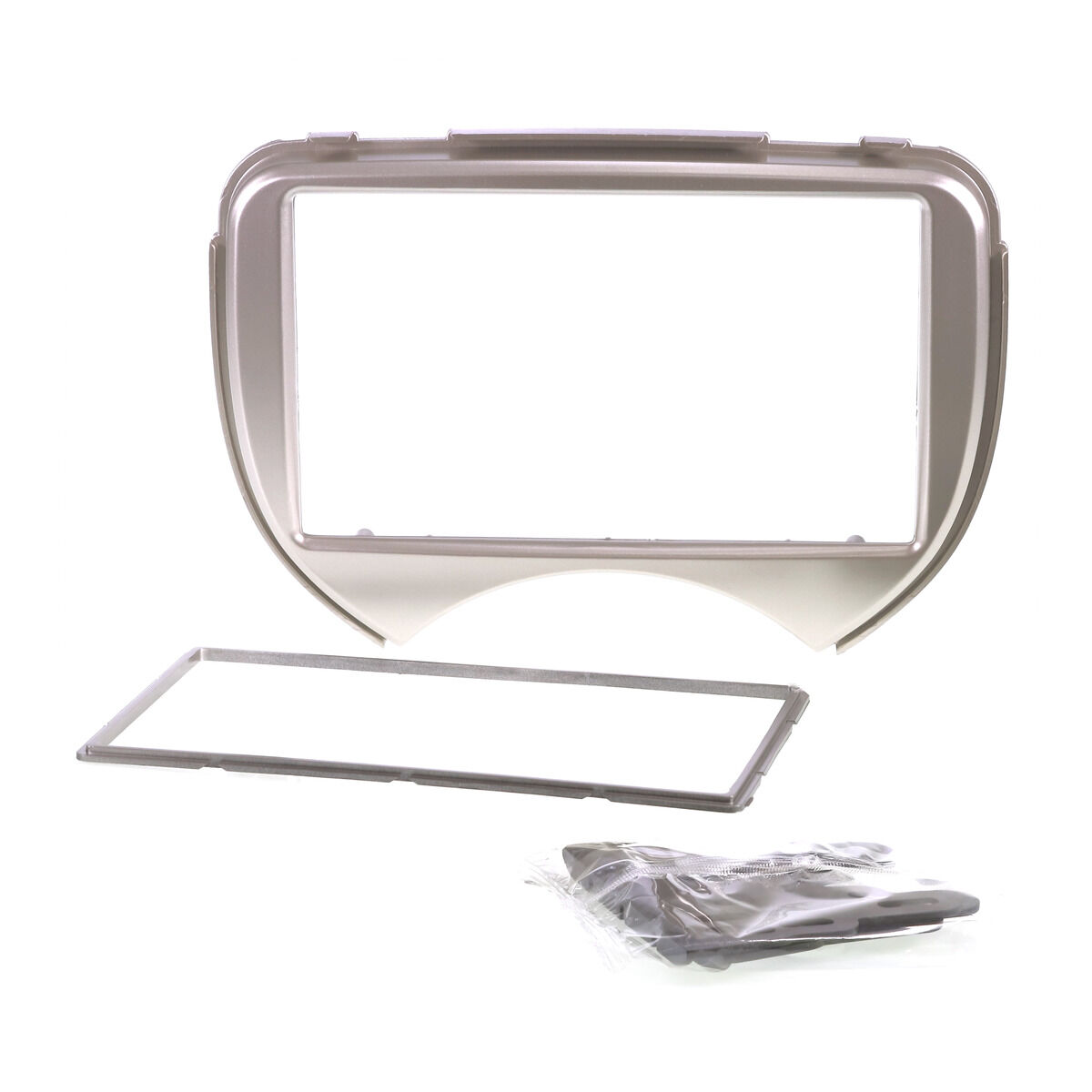 FACIA NISSAN MICRA 2011 ON SILVER, , scanz_hi-res