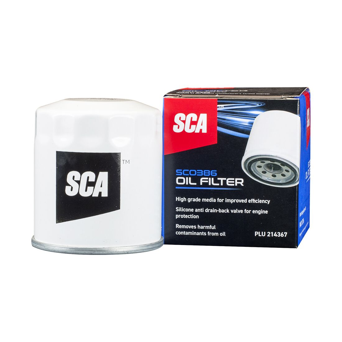 SCA Oil Filter SCO386 (Interchangeable with Z386), , scanz_hi-res