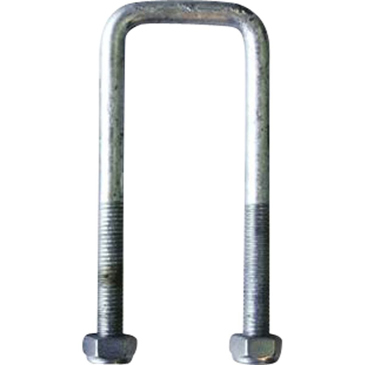 Trojan Axle U bolt - Galvanised, 51mm x 130mm x 12mm, , scanz_hi-res