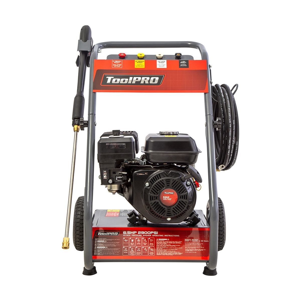 ToolPRO Petrol Pressure Washer 6.5HP 2900 PSI, , scanz_hi-res
