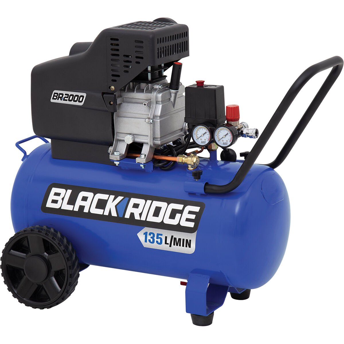 Blackridge Air Compressor 2.5HP Direct Drive 40 Litre tank, , scanz_hi-res