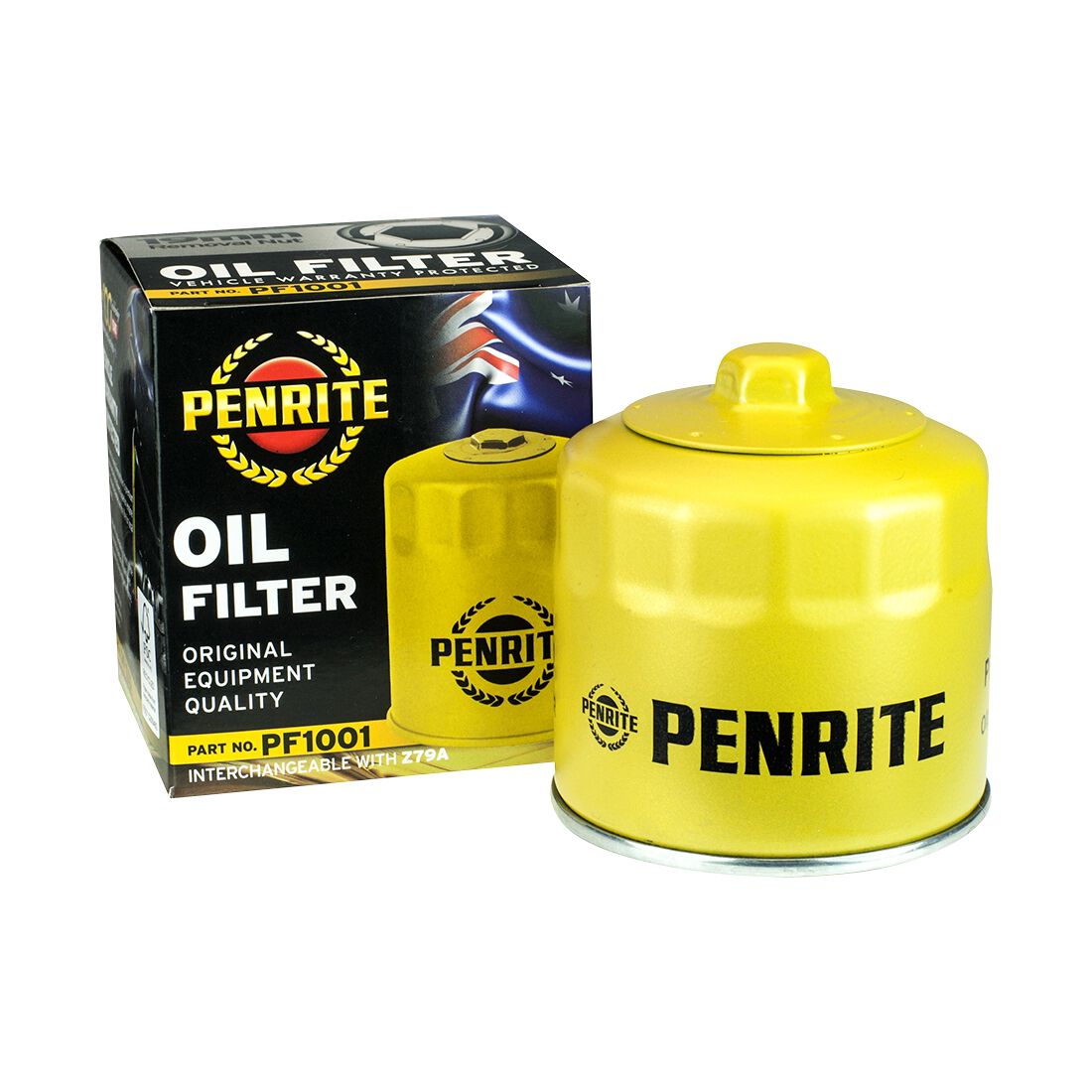 Penrite Oil Filter PF1001 (Interchangeable with Z79A), , scanz_hi-res