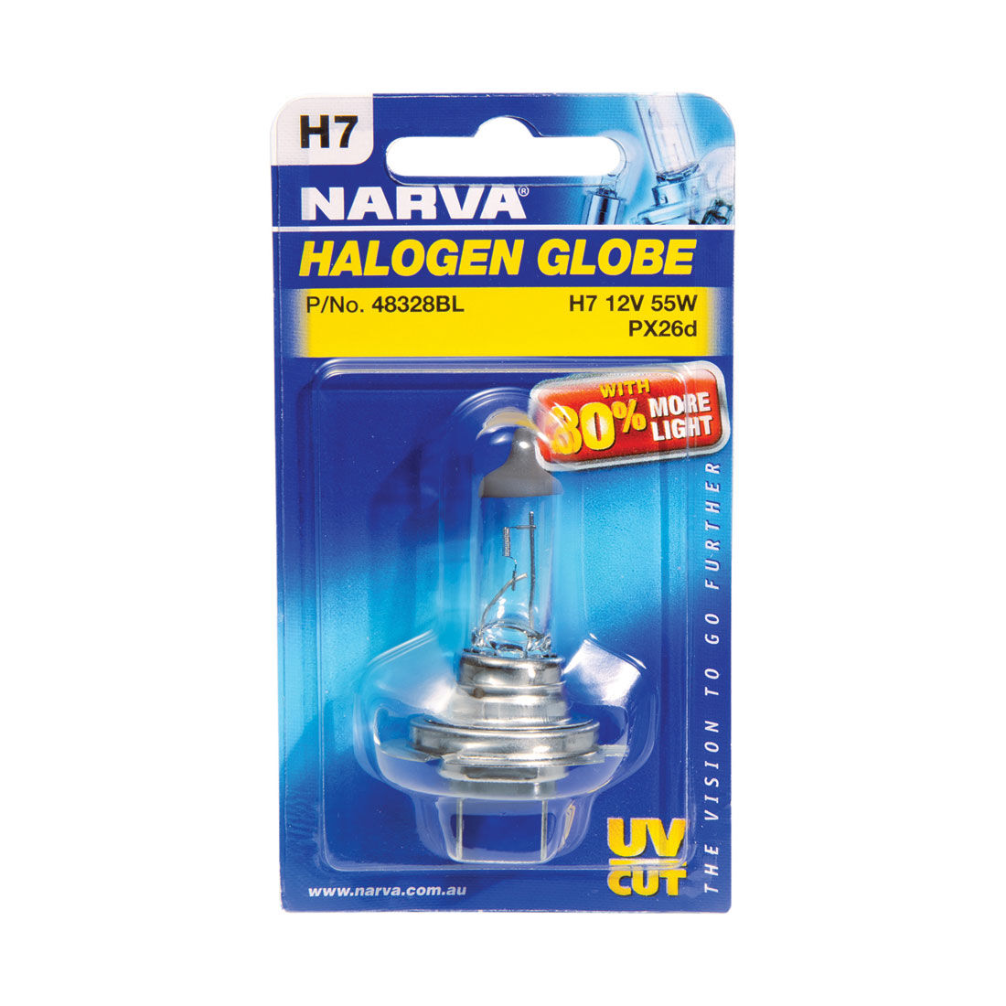 Narva Headlight Globe - H7, 12V 55W, 48328BL, , scanz_hi-res