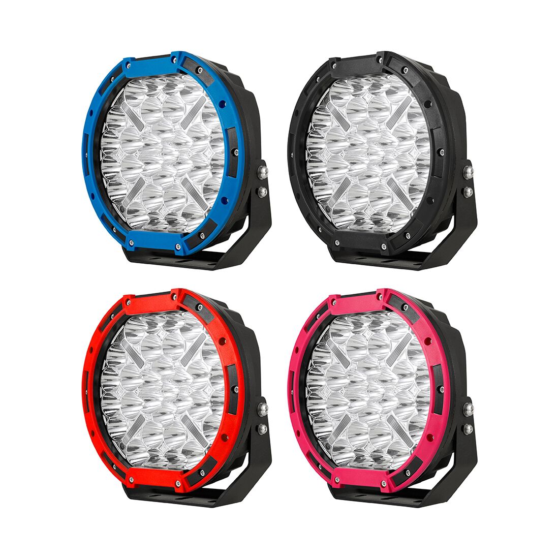 Ridge Ryder LED Driving Light 224mm & Light Bar DRL Combo, , scanz_hi-res