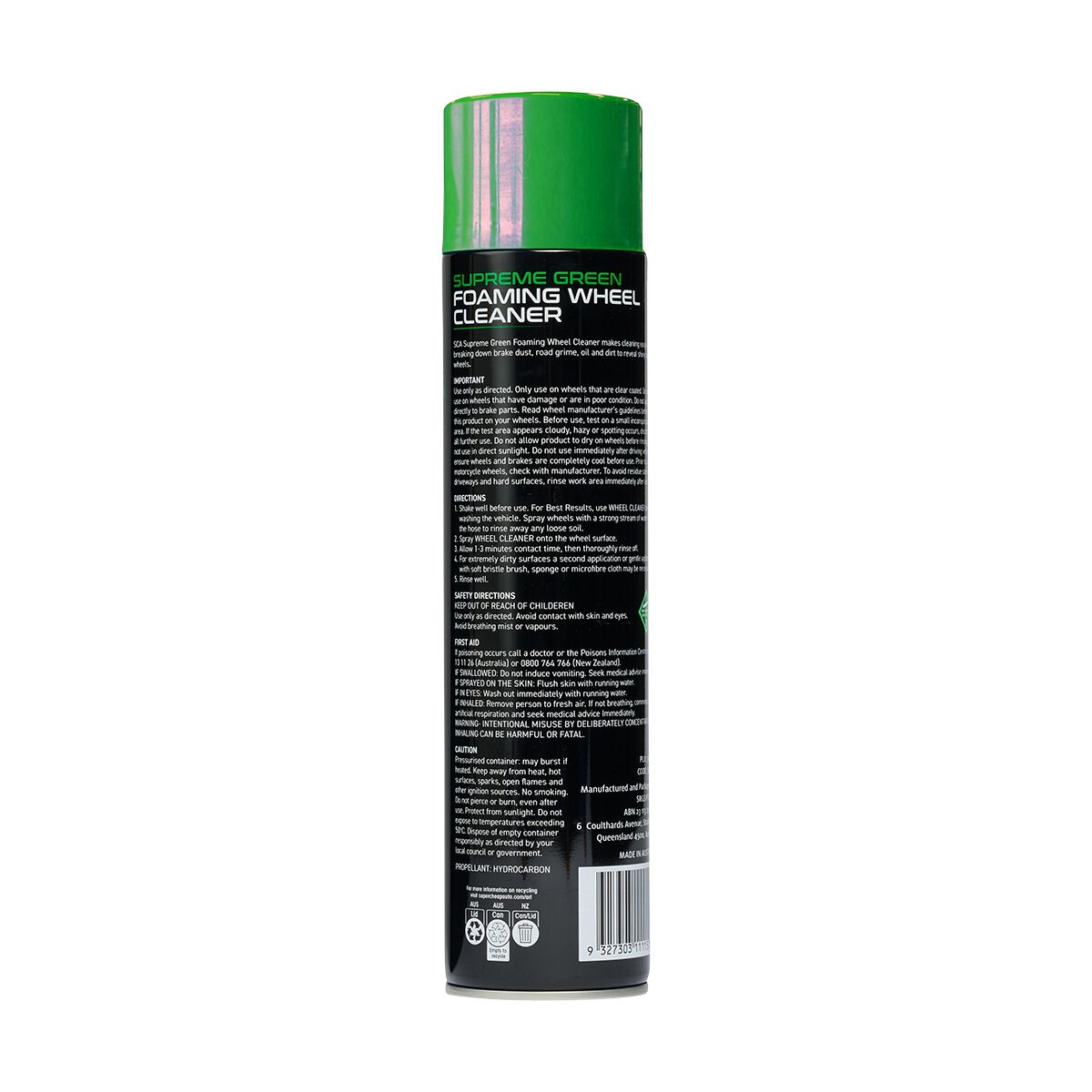 SCA Supreme Green Foaming Wheel Cleaner 500g, , scanz_hi-res