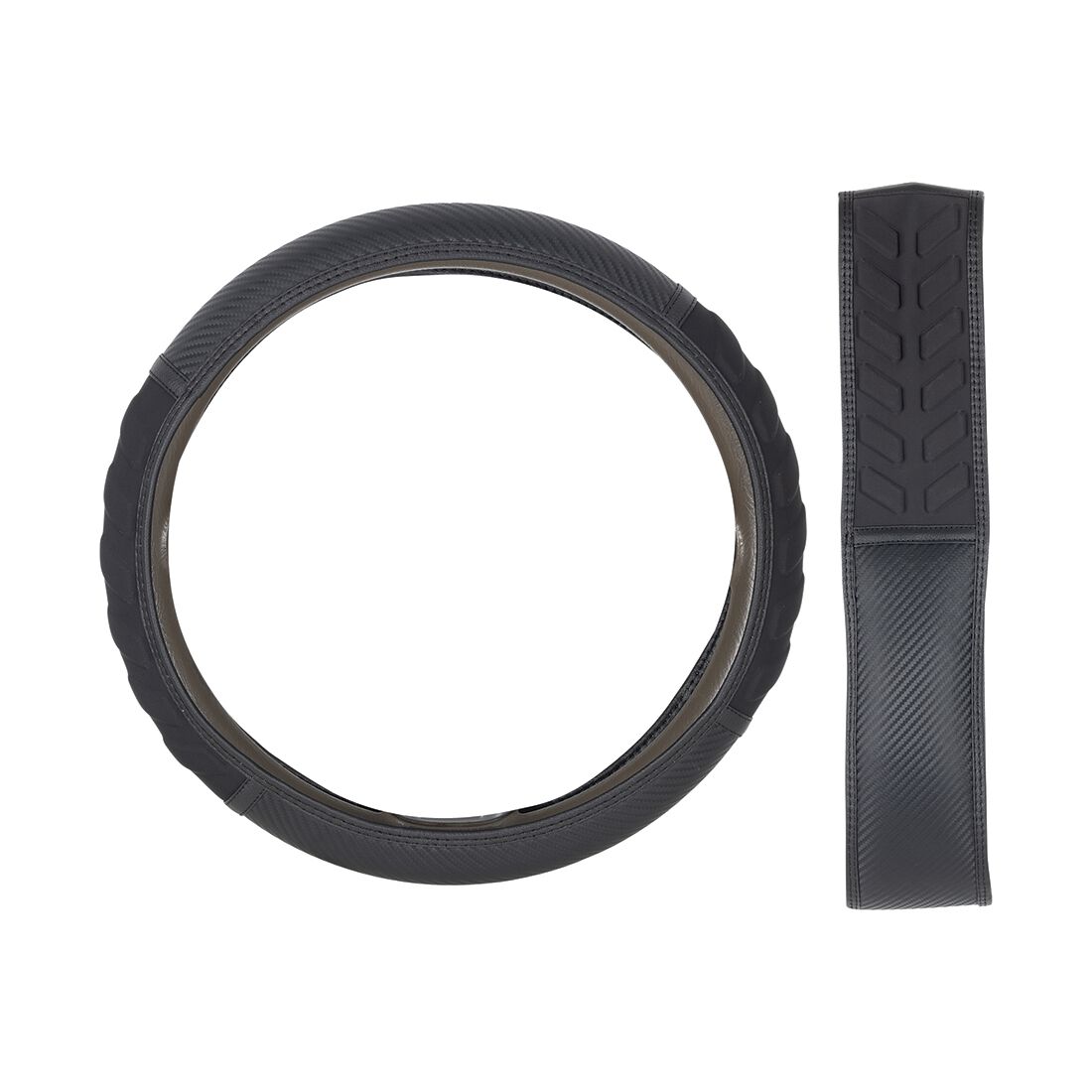 SCA Soft Steering Wheel Cover Black, , scanz_hi-res