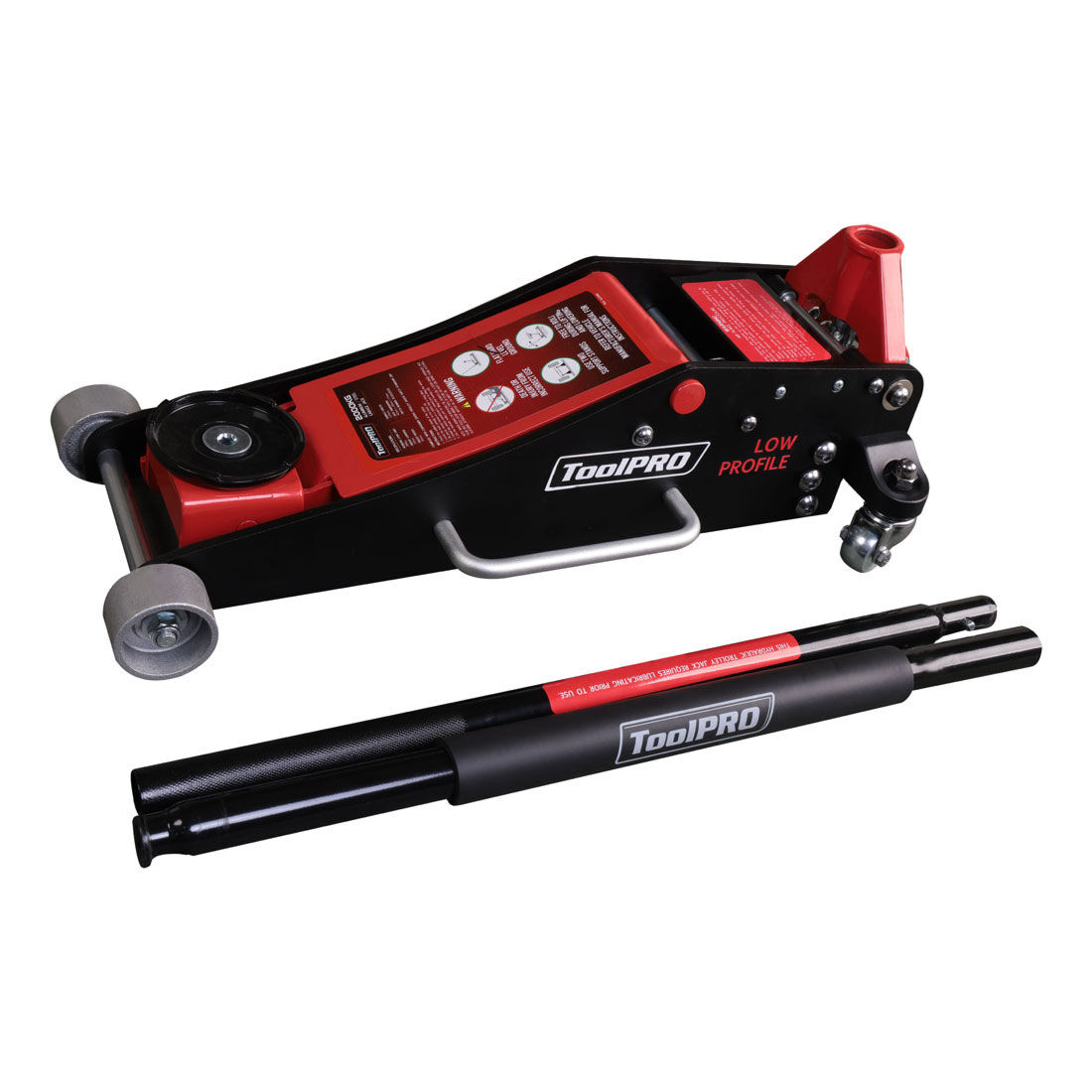 ToolPRO Hybrid Aluminium/Steel Trolley Jack 2000kg, , scanz_hi-res