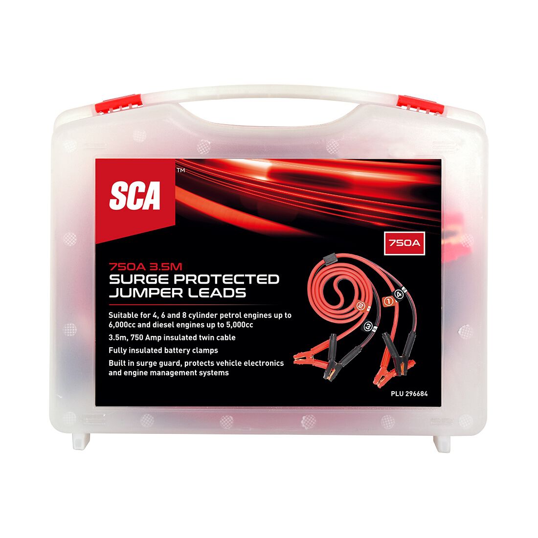 SCA 12V 750 Amp Jumper Leads, , scanz_hi-res