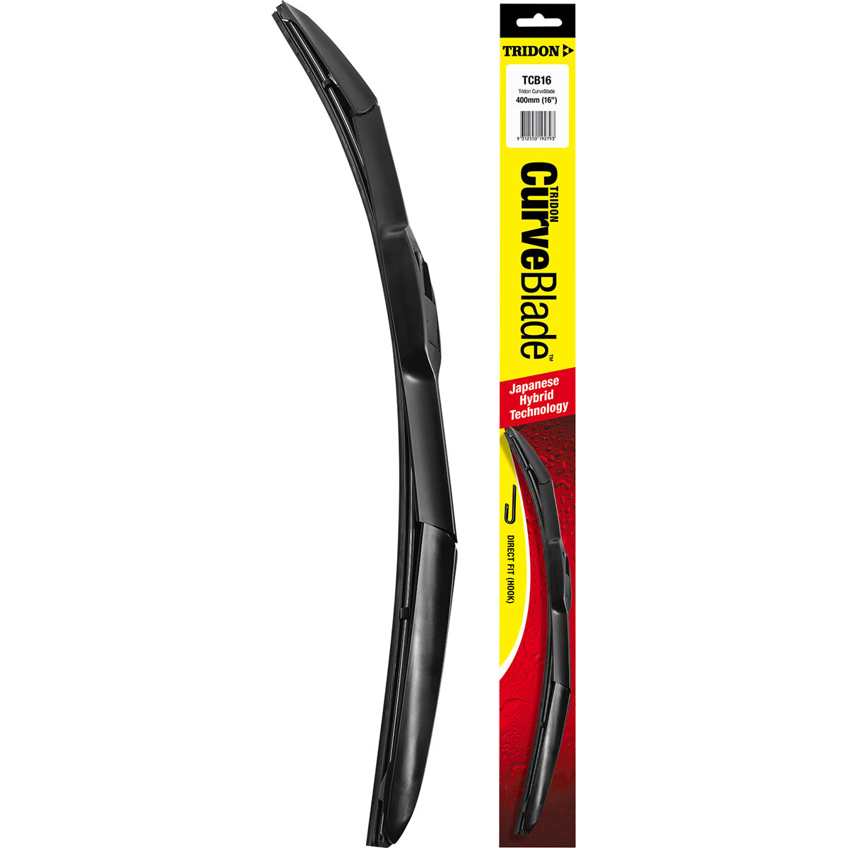 Tridon CurveBlade Wiper 405mm (16") Single - TCB16, , scanz_hi-res