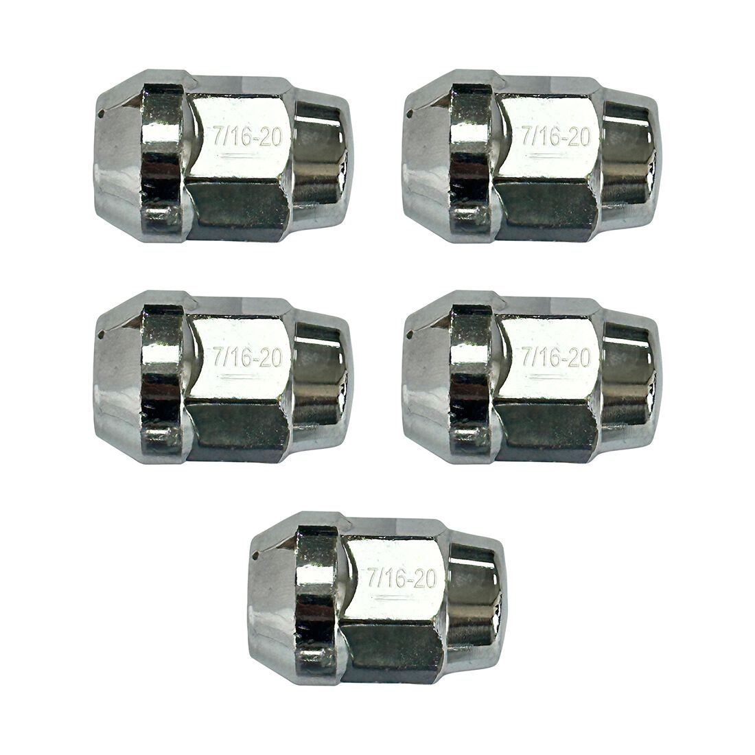 SCA Wheel Nuts 7/16 Inch 5 Piece Set, , scanz_hi-res