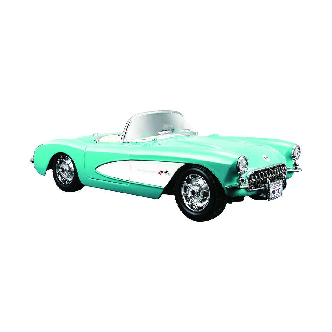 Corvette 1957 1:24 Diecast Model, , scanz_hi-res