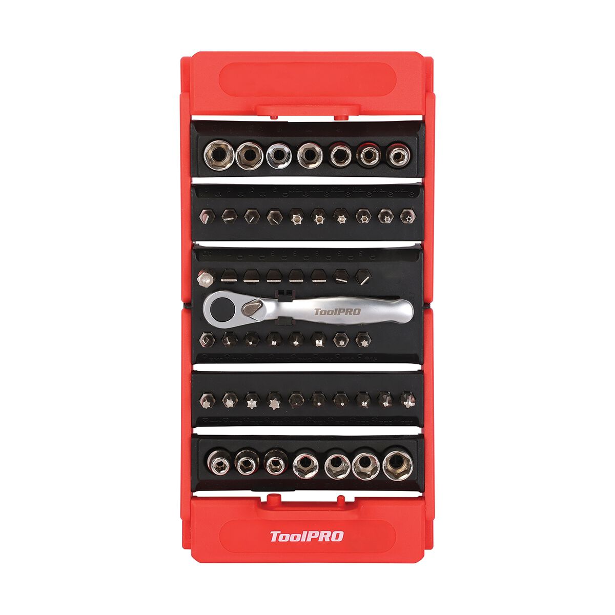 ToolPRO Screwdriver Socket & Bit Set 53 Piece, , scanz_hi-res