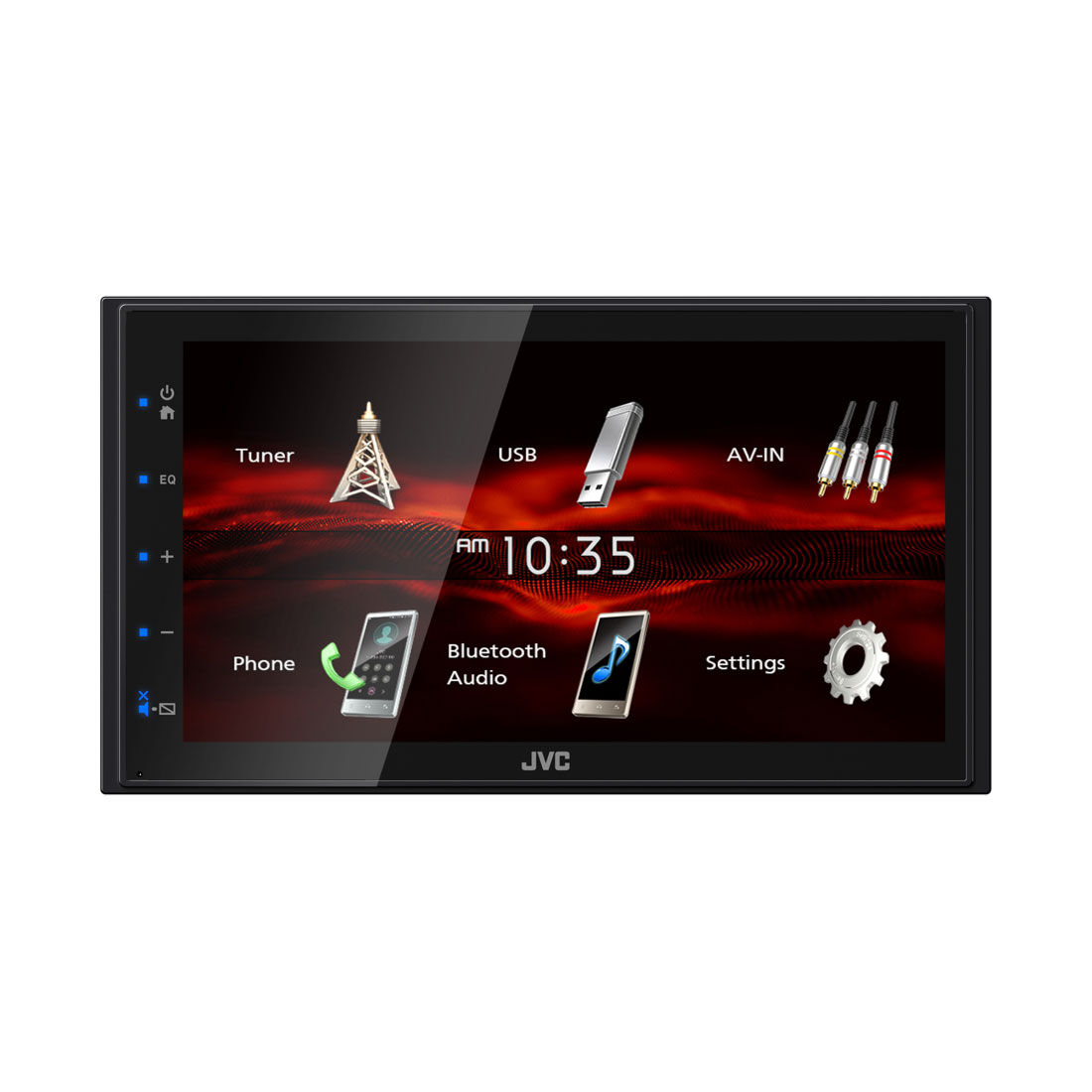 JVC KW-M180BT Double DIN Touchscreen Head Unit, , scanz_hi-res