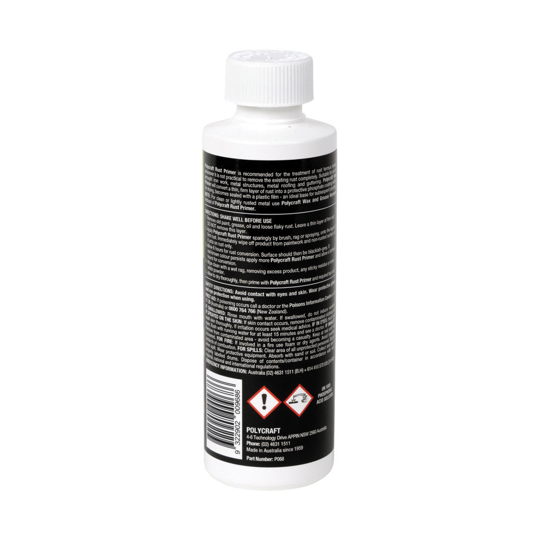 Polycraft Rust Primer 250mL, , scanz_hi-res