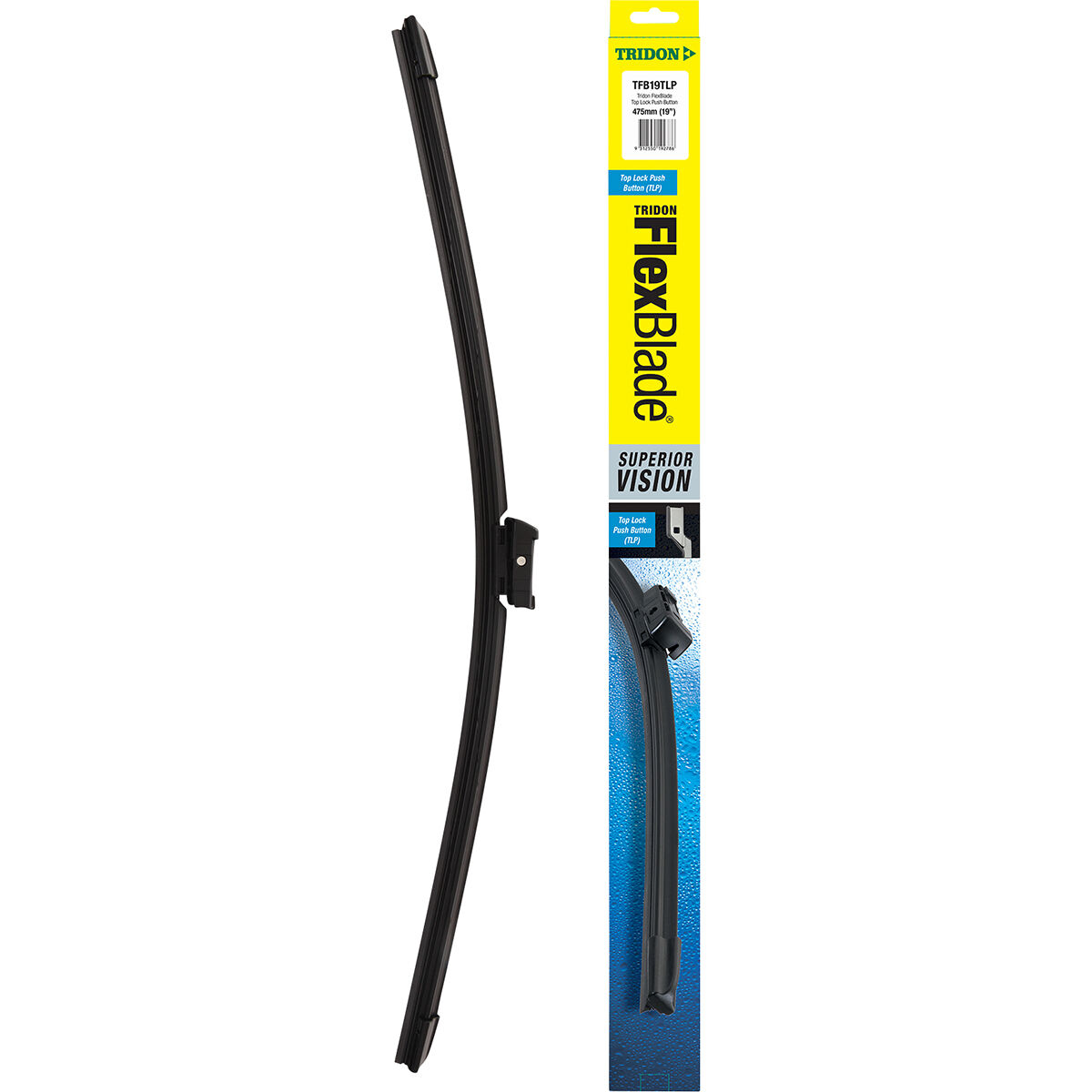 Tridon FlexBlade Wiper 475mm (19") Single - TFB19TLP, , scanz_hi-res