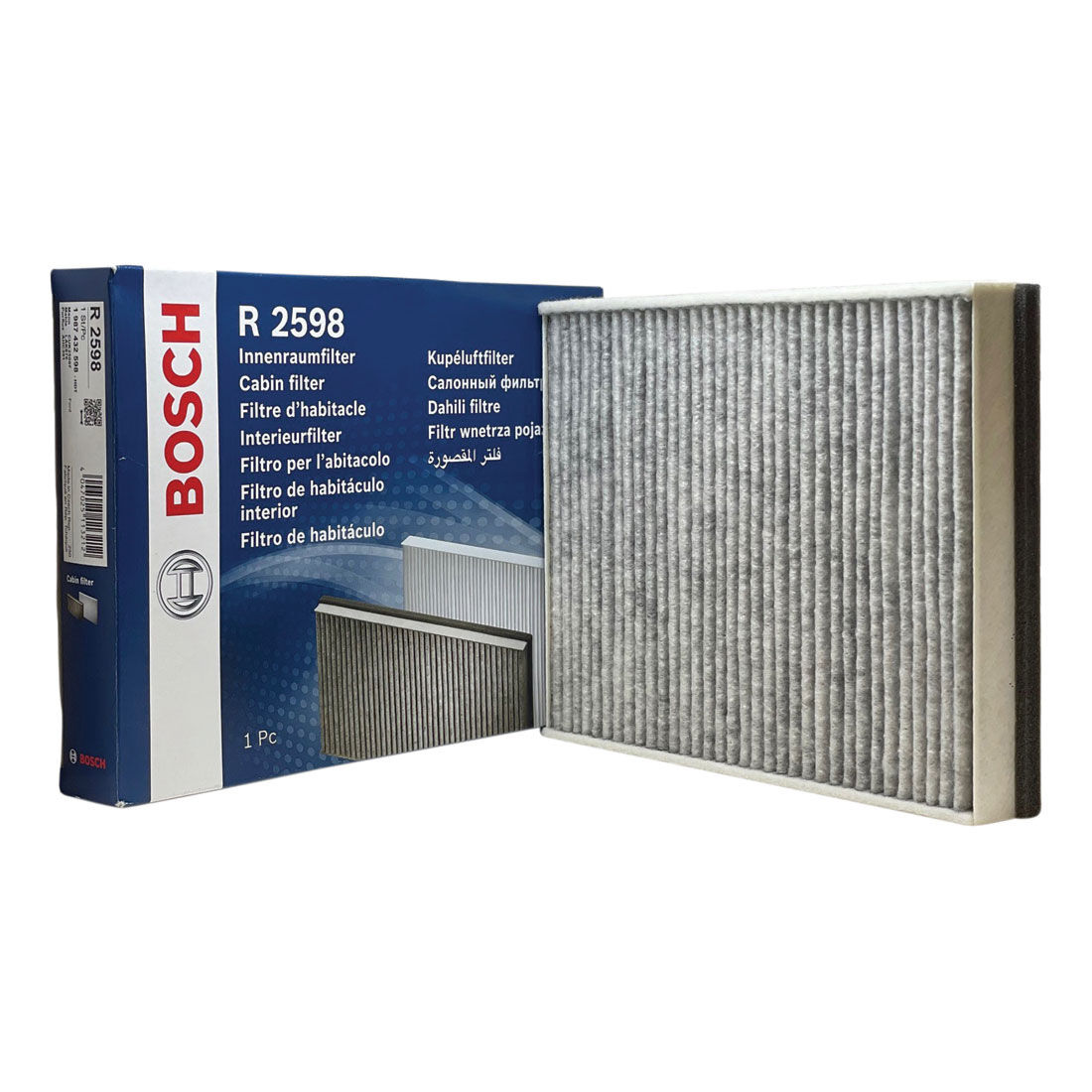 Bosch Carbon Activated Cabin Air Filter - R 2598, , scanz_hi-res
