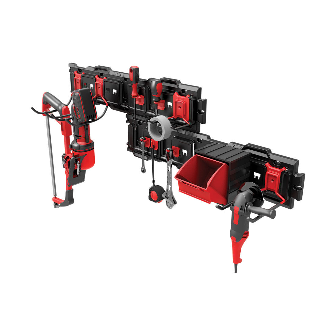 ToolPRO 11 Piece Modular Wall Storage System, , scanz_hi-res