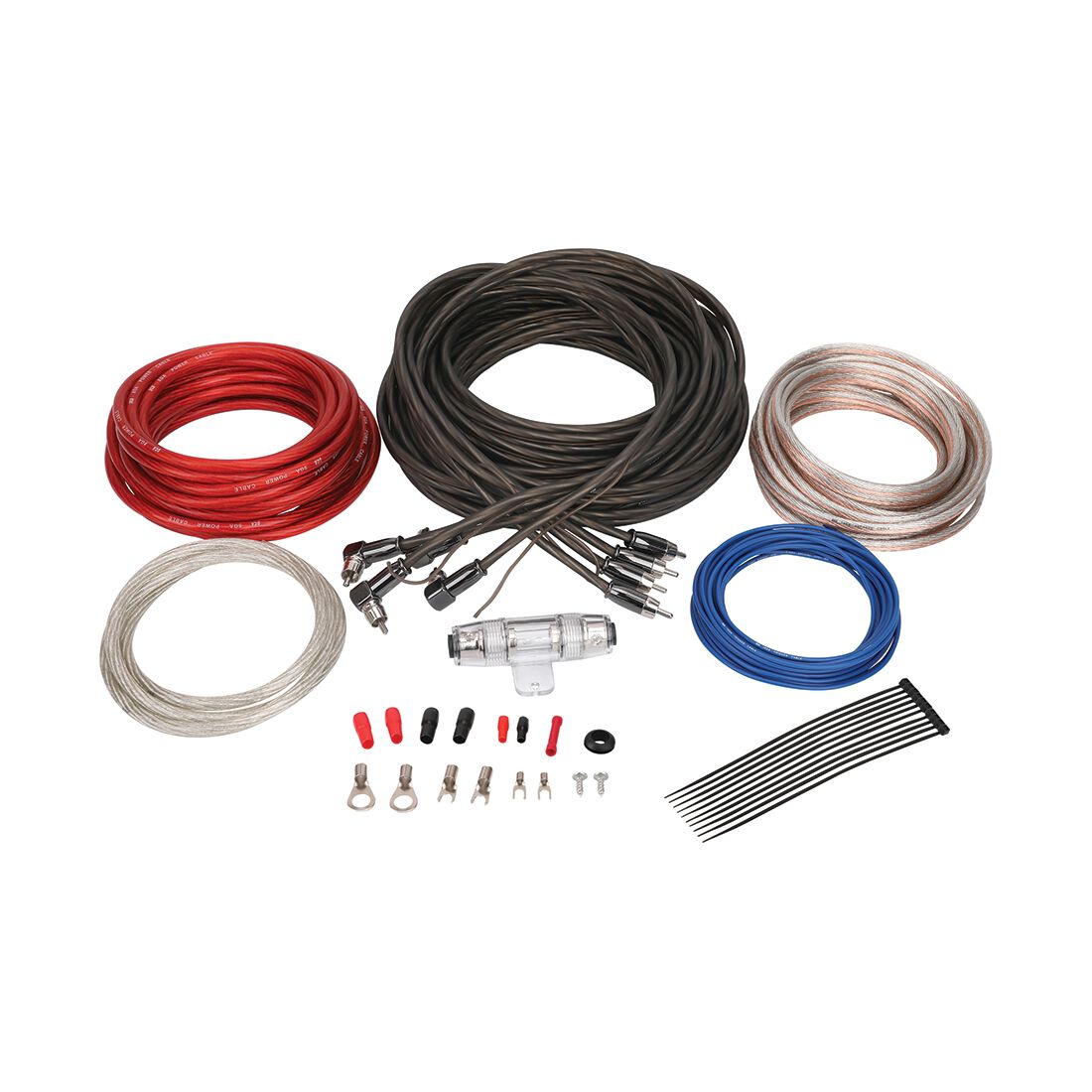 SCA Amplifier Wiring Kit 4 Channel 8G, , scanz_hi-res